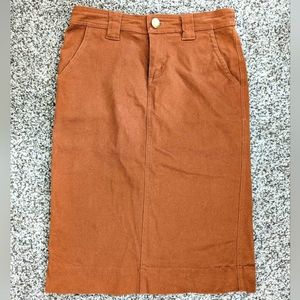 Main Street Exchange Denim Skirt